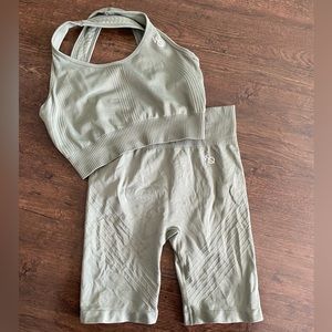 Vanquish Fitness Biker Short Set